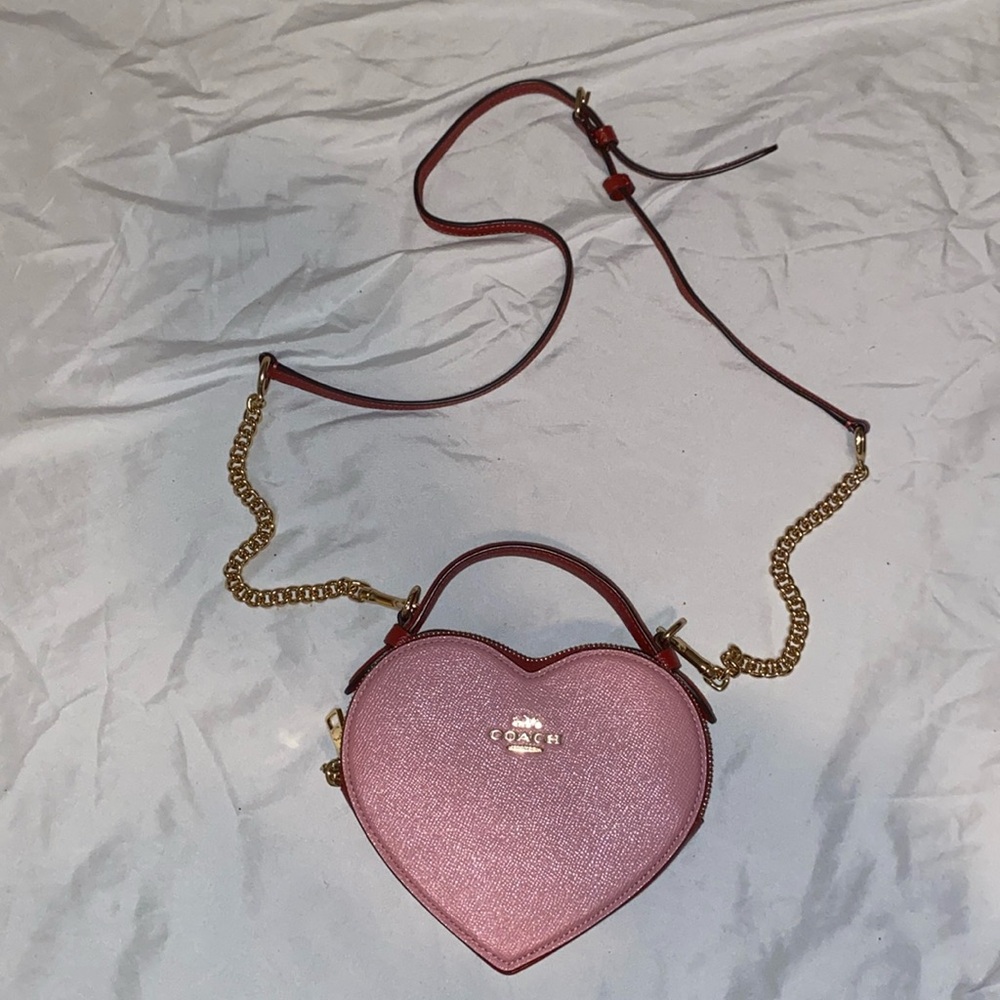 COACH Heart Crossbody Mini Bag